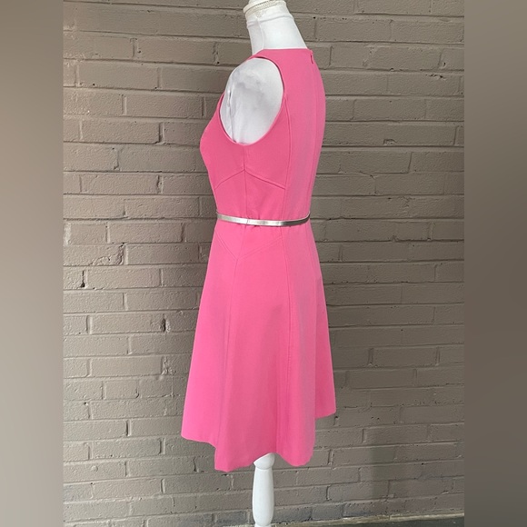 WHBM  Pink sleeveless dress  6 - Picture 7 of 10